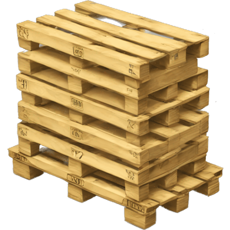 empty free standing euro pallet emoji