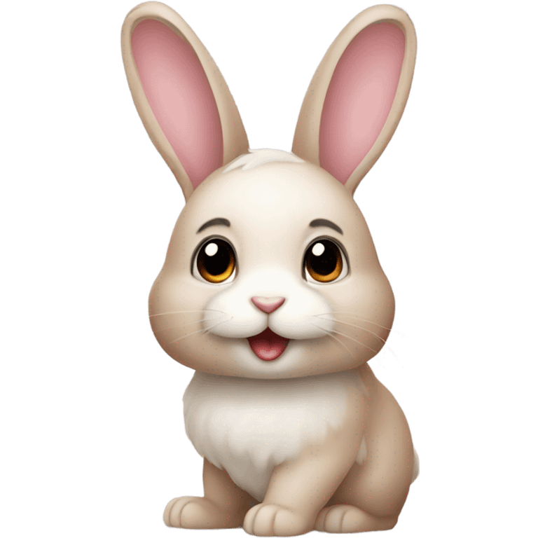 cute rabbit  emoji