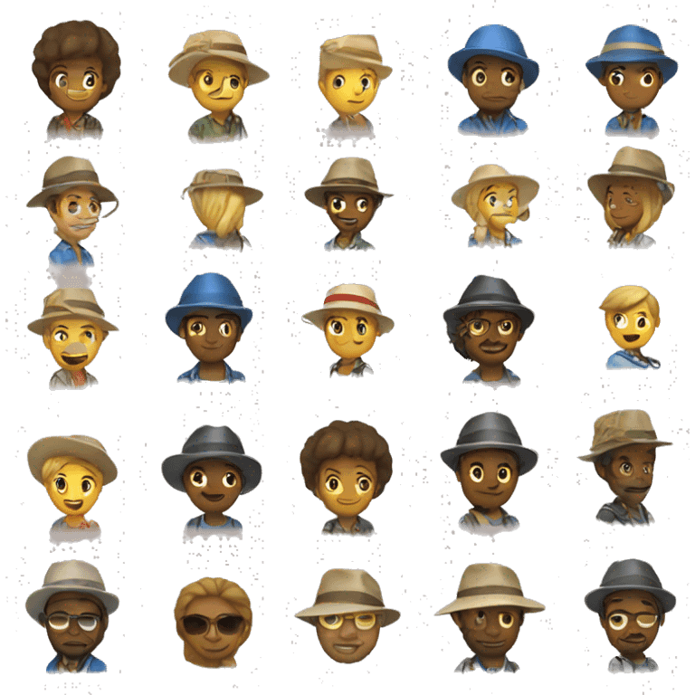 tourisme and adventure emoji