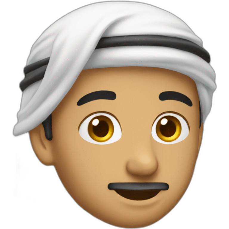 a arab guy using gold emoji