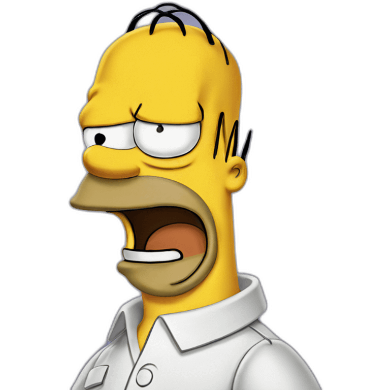 Homer simpson surprised emoji emoji