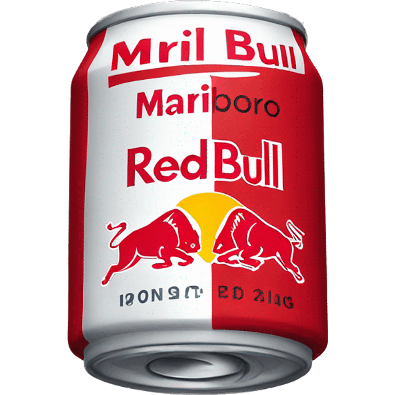 Marlboro red Bull  emoji