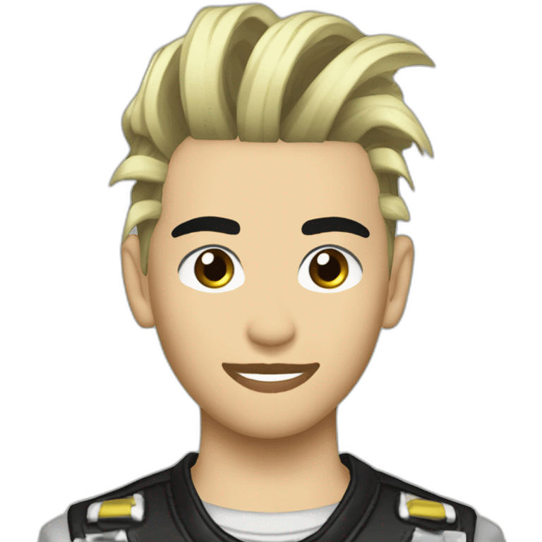 Bill Kaulitz hair 2000s emoji