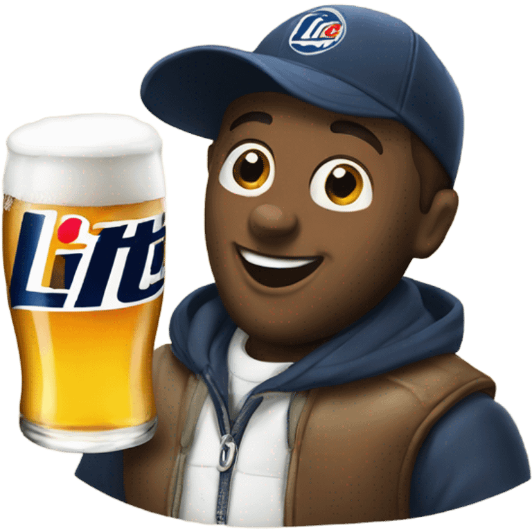 Miller lite emoji