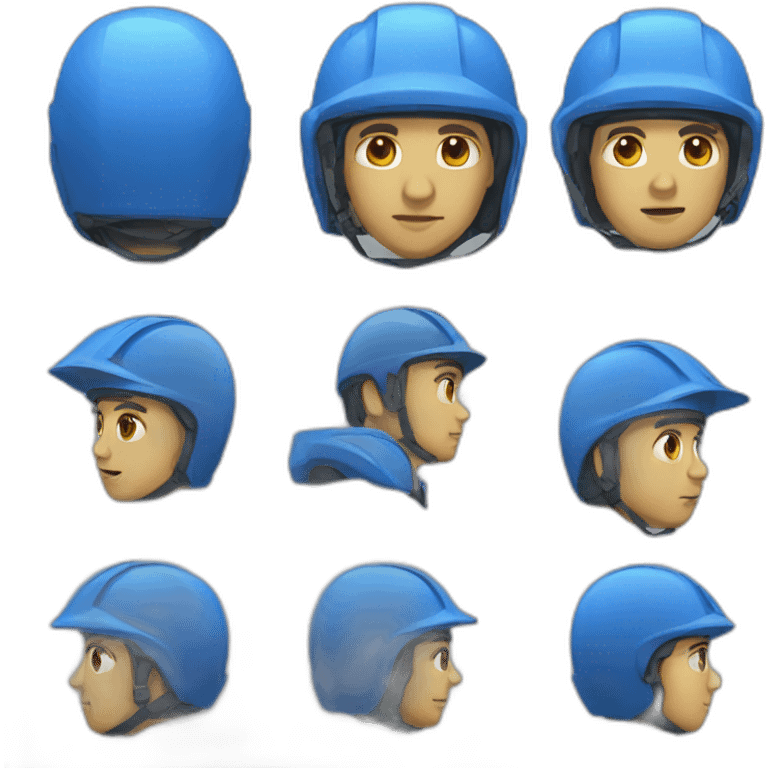 blue-helmet-developer emoji