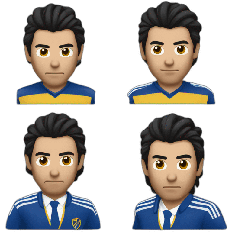 marcelo gallardo ganandole a Boca Juniors emoji