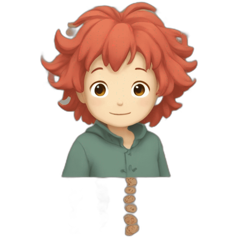 ponyo studio ghibli emoji