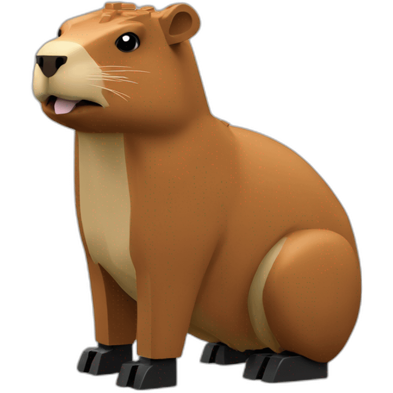 Lego capybara  emoji