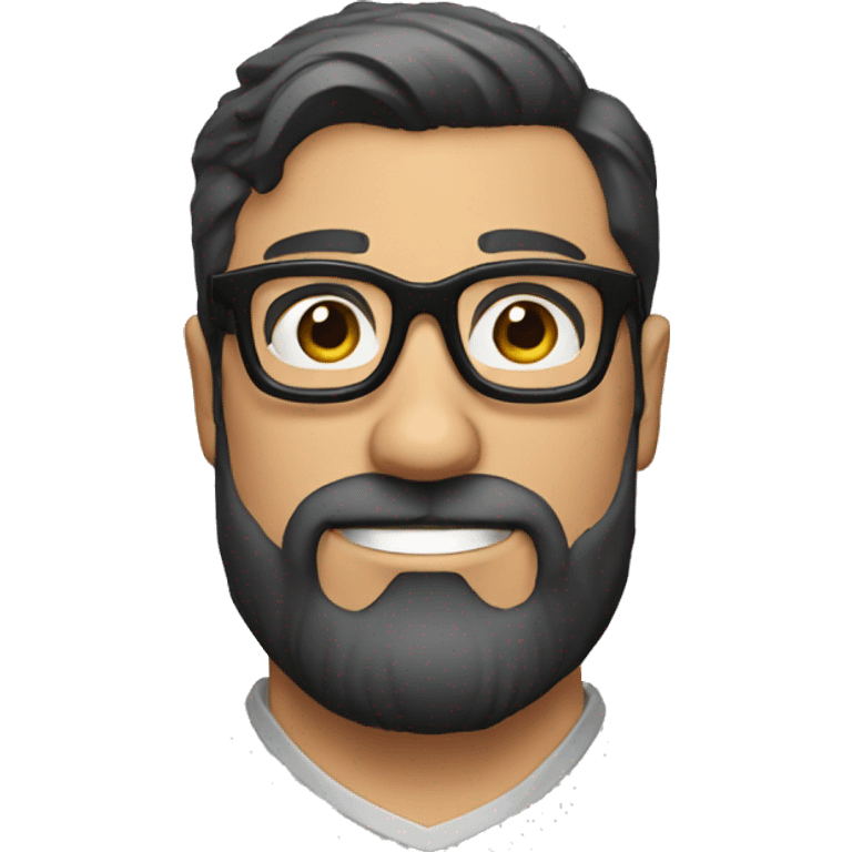 superman with glasses and beard emoji