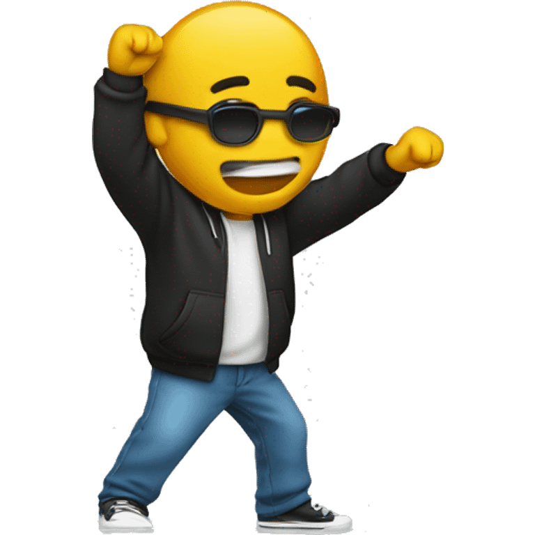 dabbing emoji