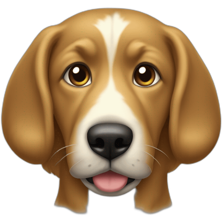 Un Macintosh écrase un chien emoji