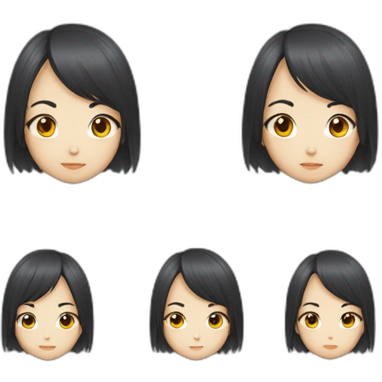 Yusaki（Japanese Girl） emoji