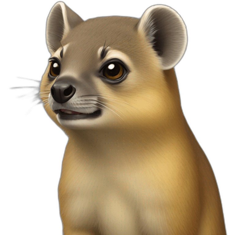 yellow-spotted-hyrax emoji