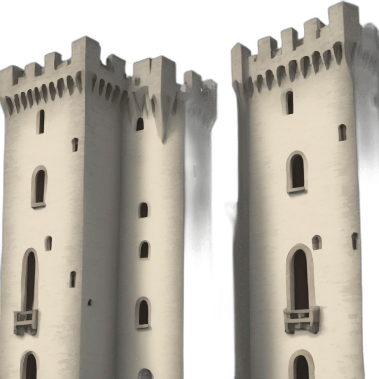 La Rochelle towers emoji