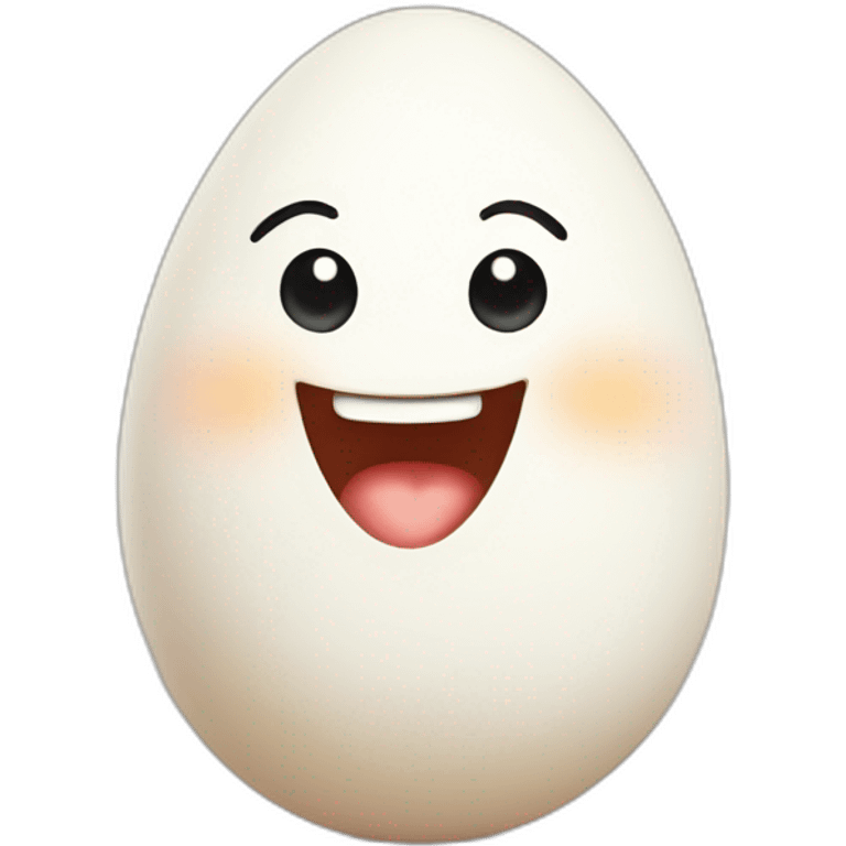 happy cute egg emoji