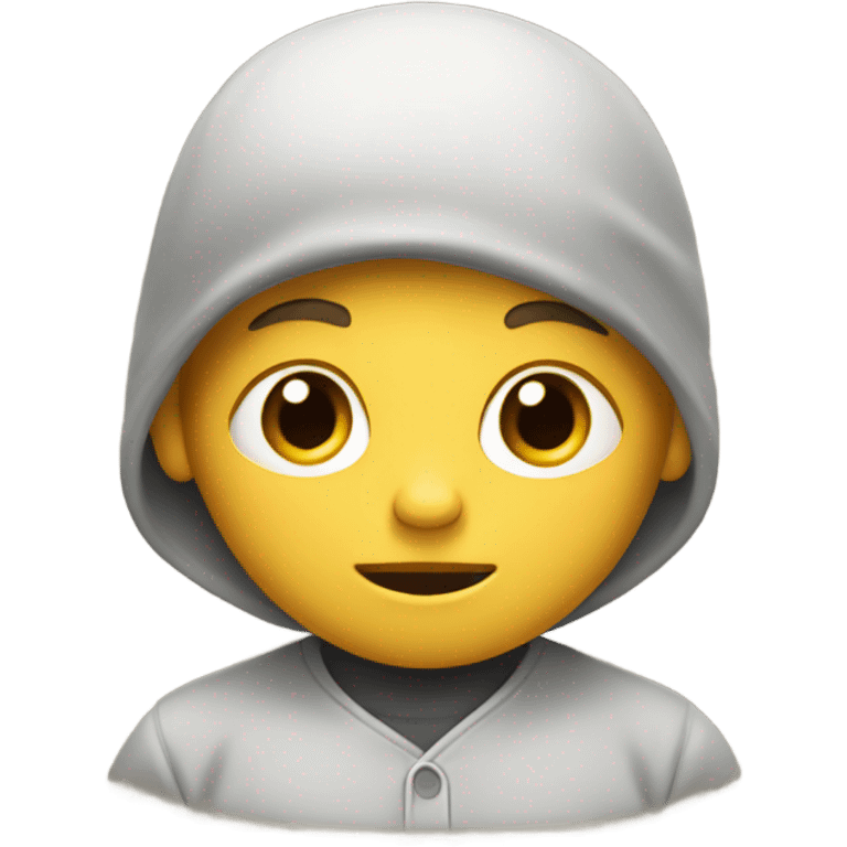 IMPY LOOKING LITTLE KID COMING OUT OF PLAY MOUND emoji