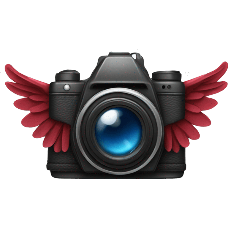 Camera with Wings  emoji