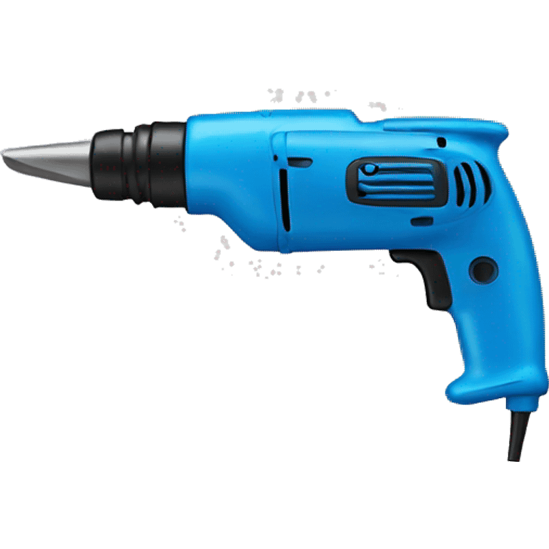 Power tools blue  emoji