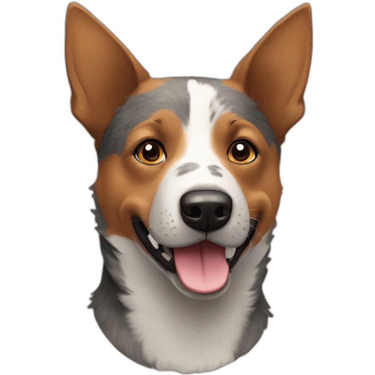 australian cattle dog emoji