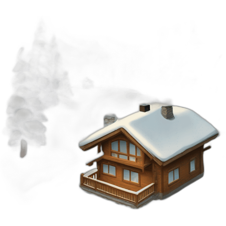 Cottage ski resorts emoji