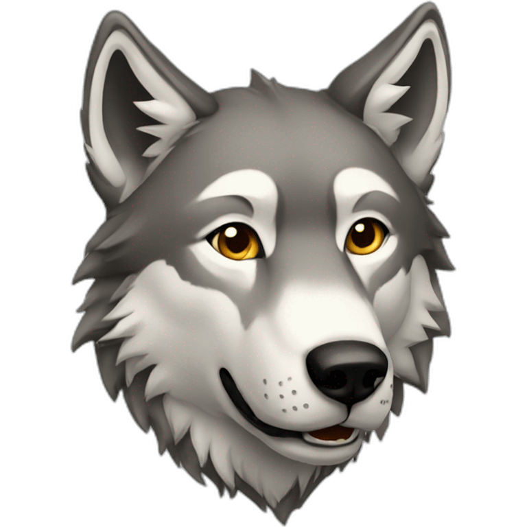 Wolf iphone emoji