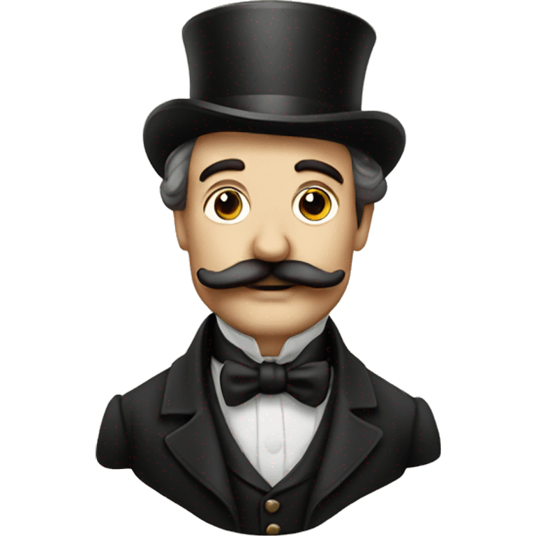 victorian gentleman with moustache  emoji