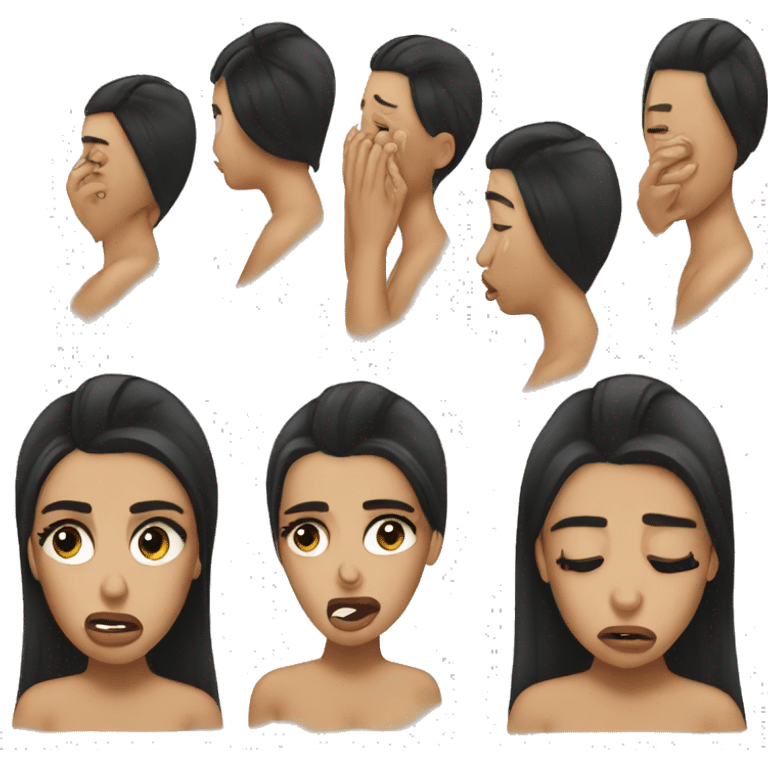 Kim kardashian crying  emoji