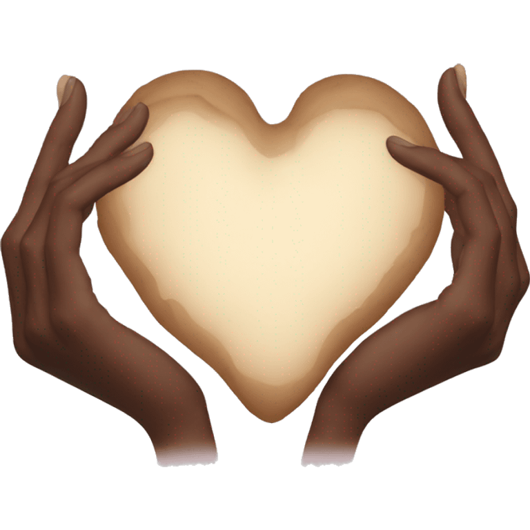 hands heart earth emoji