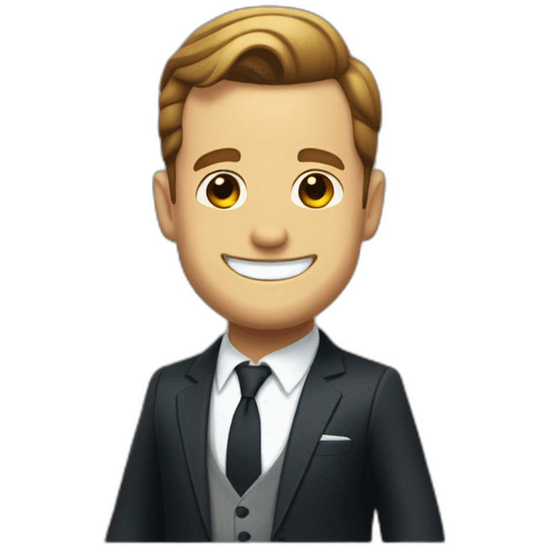 Harvey specter happy emoji