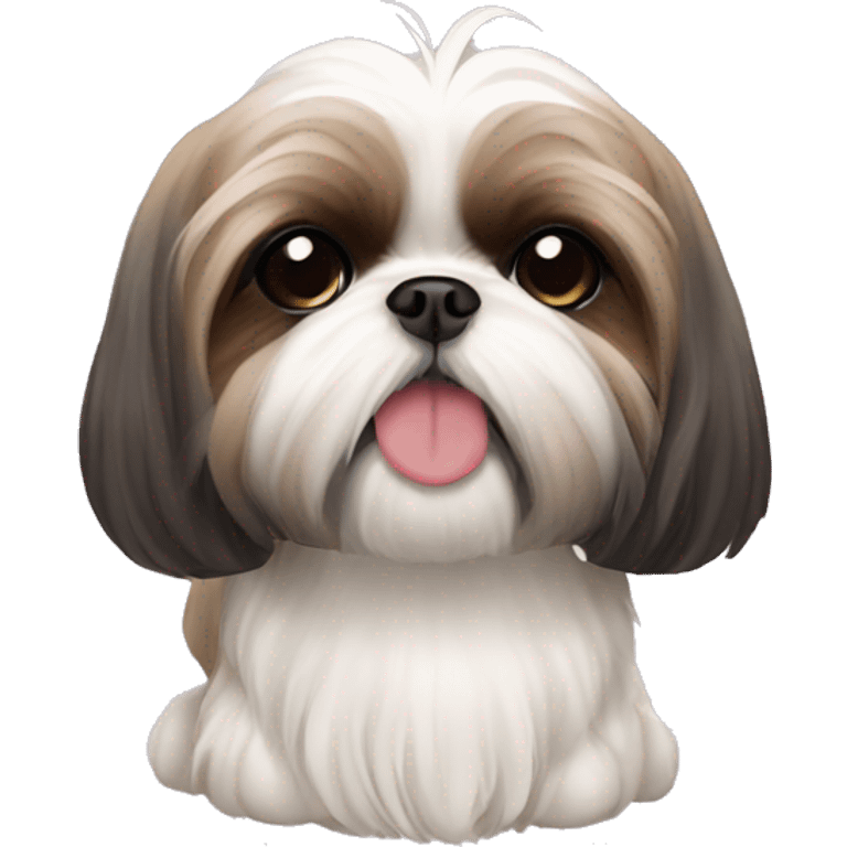 cute shih tzu emoji