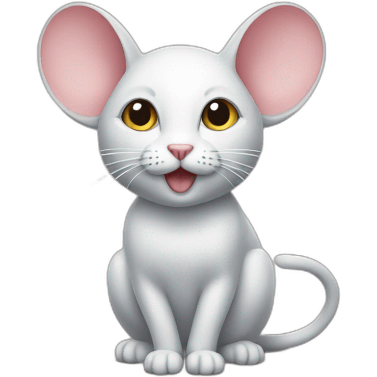 Cat mouse emoji