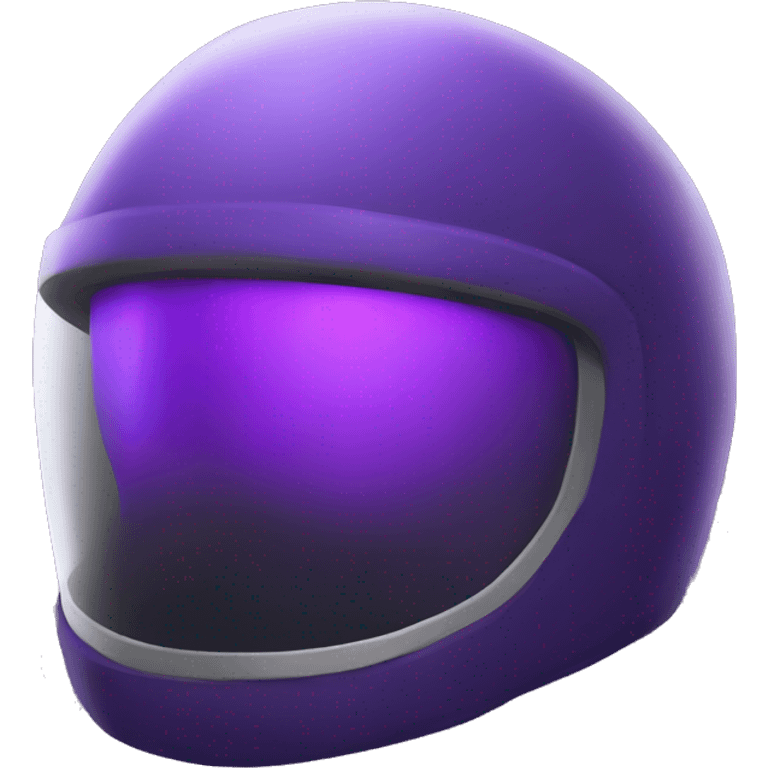 purple halo helmet emoji