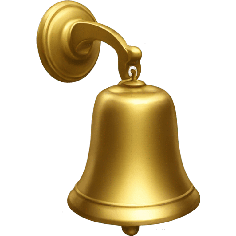 gold bell emoji