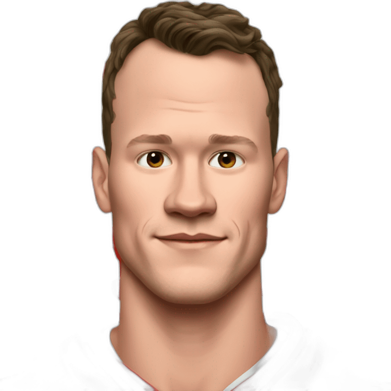 Jonathan Toews inside a heart emoji