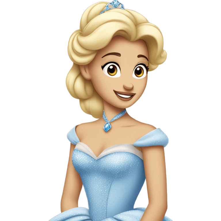 Cinderella Disney princess emoji