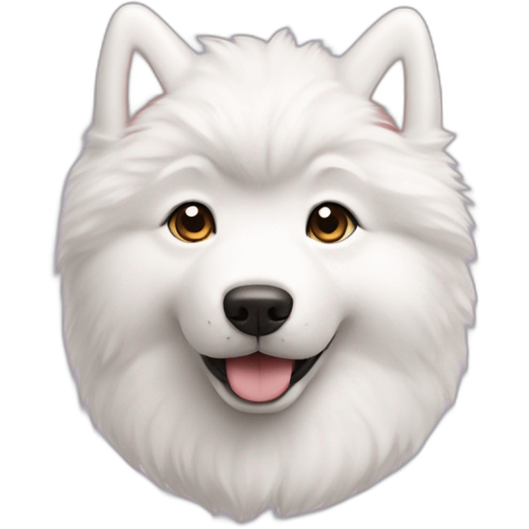 samoyed puppy emoji