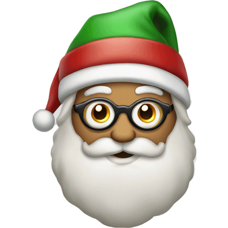 santa claus with monocle emoji