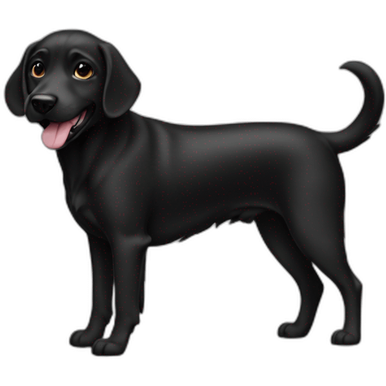 dog black emoji