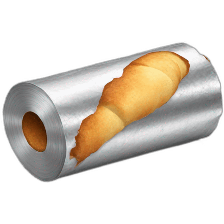 roll of aluminum foil for baking emoji