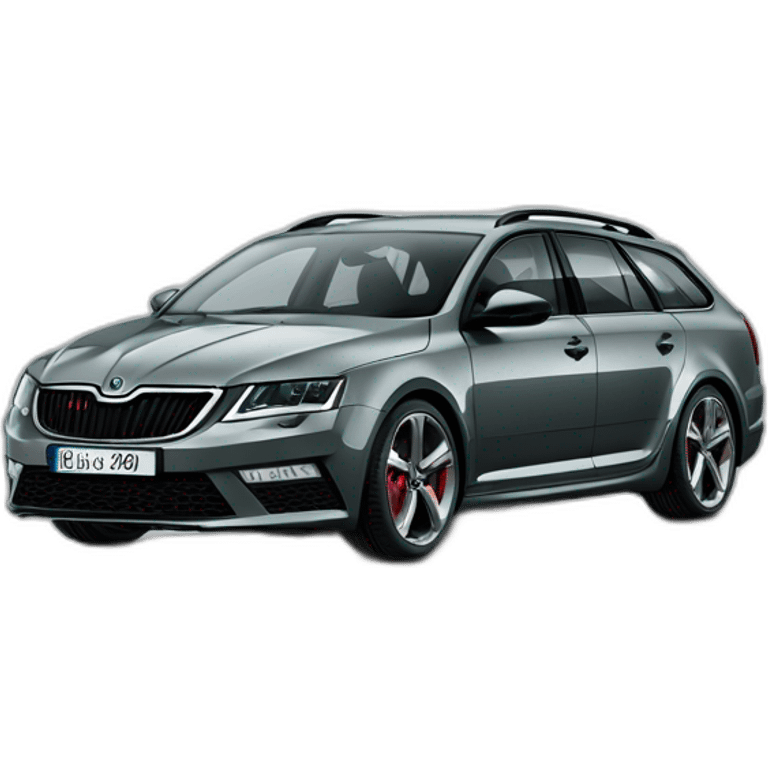 Škoda Octavia RS  рестайлингового лифтбека emoji