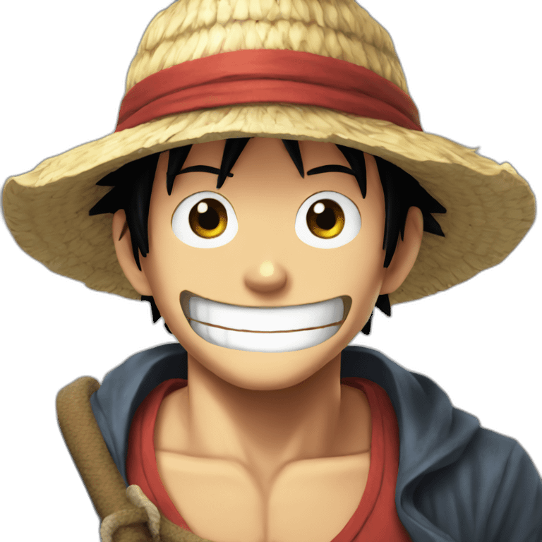 Luffy emoji