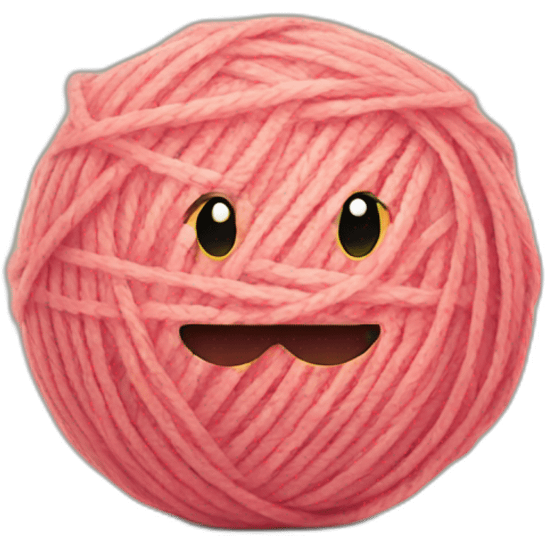 cute ball of yarn emoji