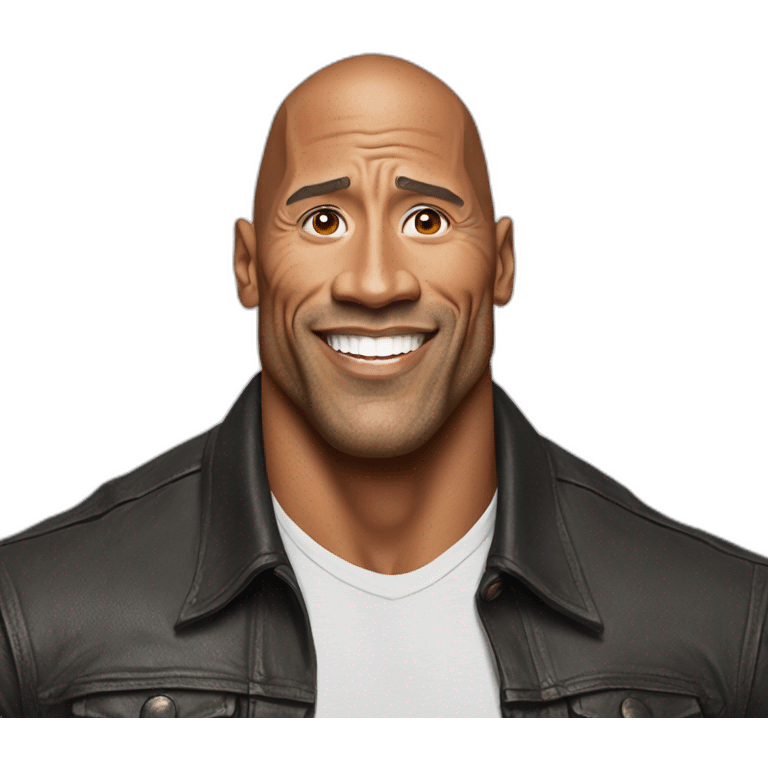 dwayne the rock johnson emoji