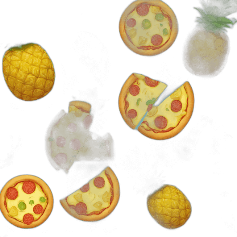 pineapple on pizza emoji