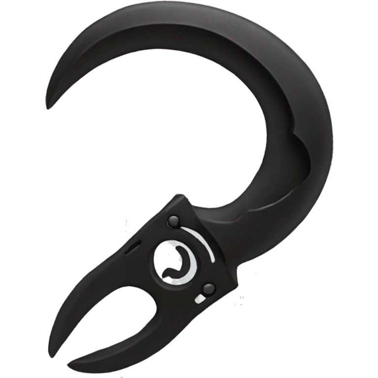 karambit all black emoji