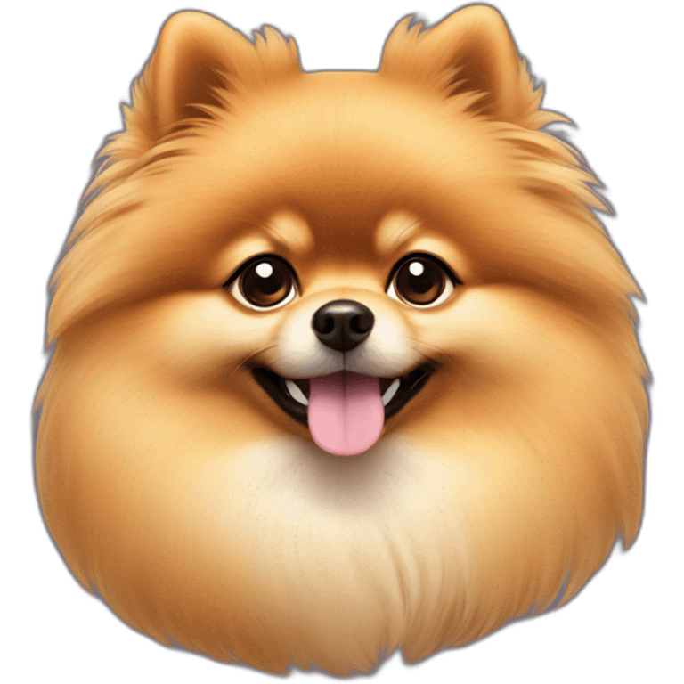 Pomeranian-cute emoji