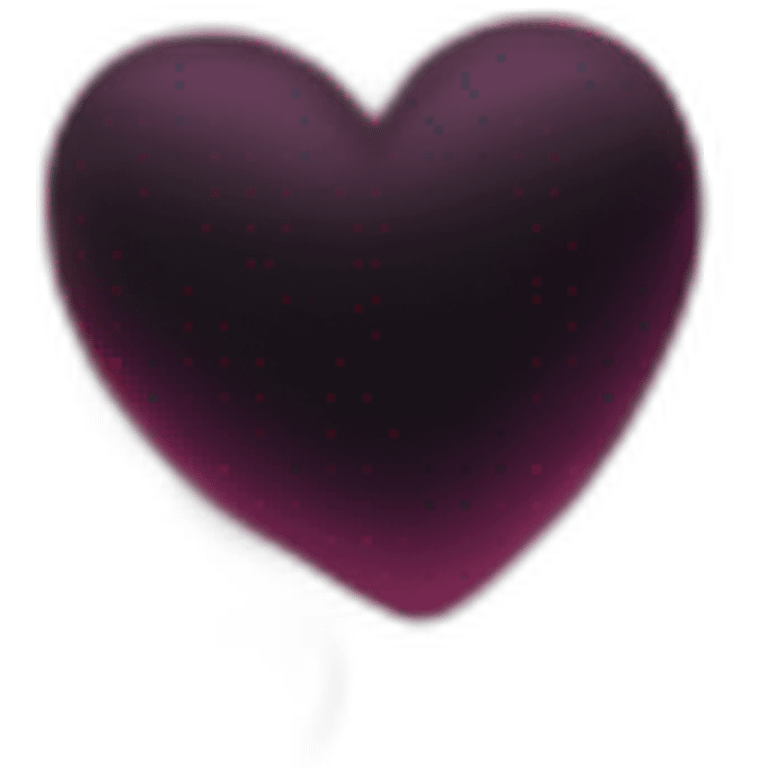 black heart pink flames emoji