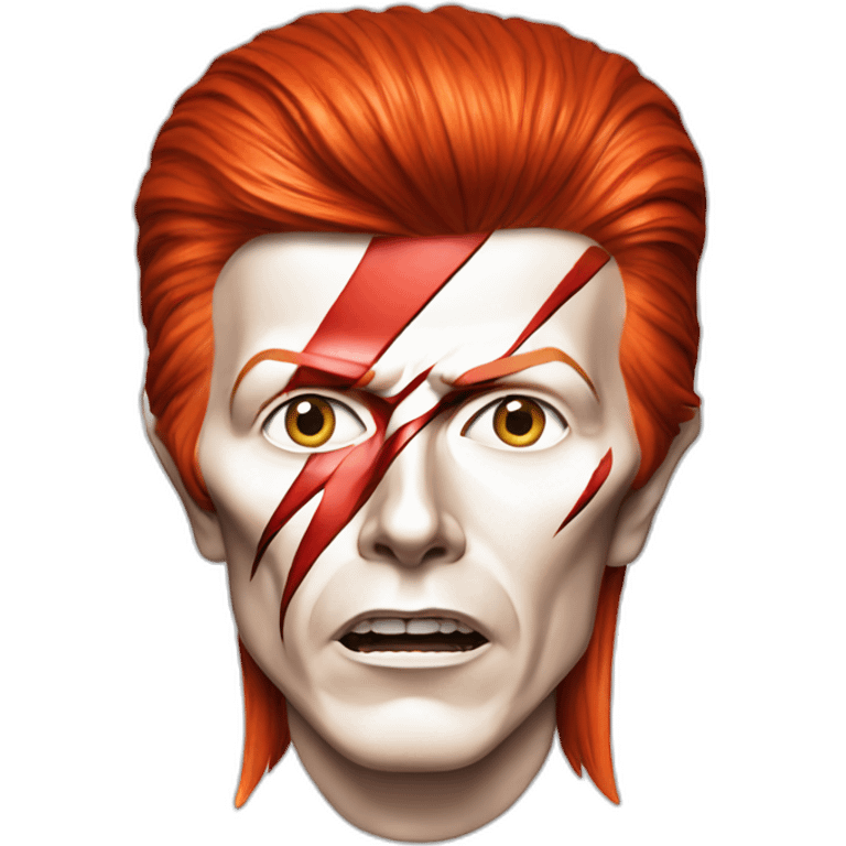 david bowie aladdin sane emoji