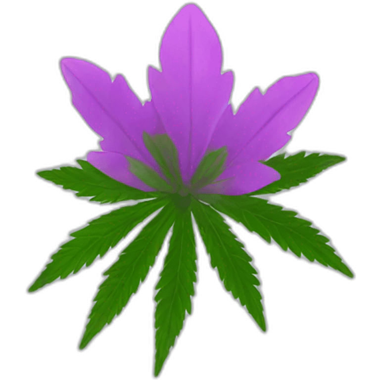 marihuana flower emoji