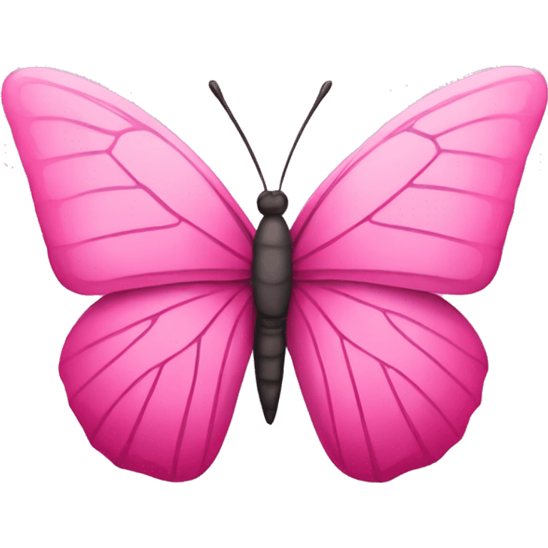 Pink butterfly  emoji